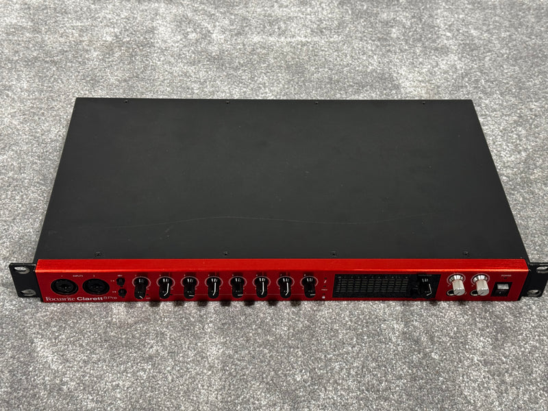 Focusrite Clarett 8Pre - 18 x 20 Thunderbolt Interface with Power Supply - Image 5