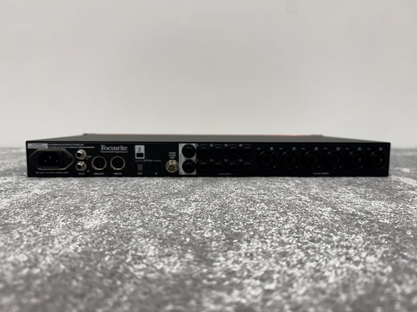 Focusrite Clarett 8Pre - 18 x 20 Thunderbolt Interface with Power Supply