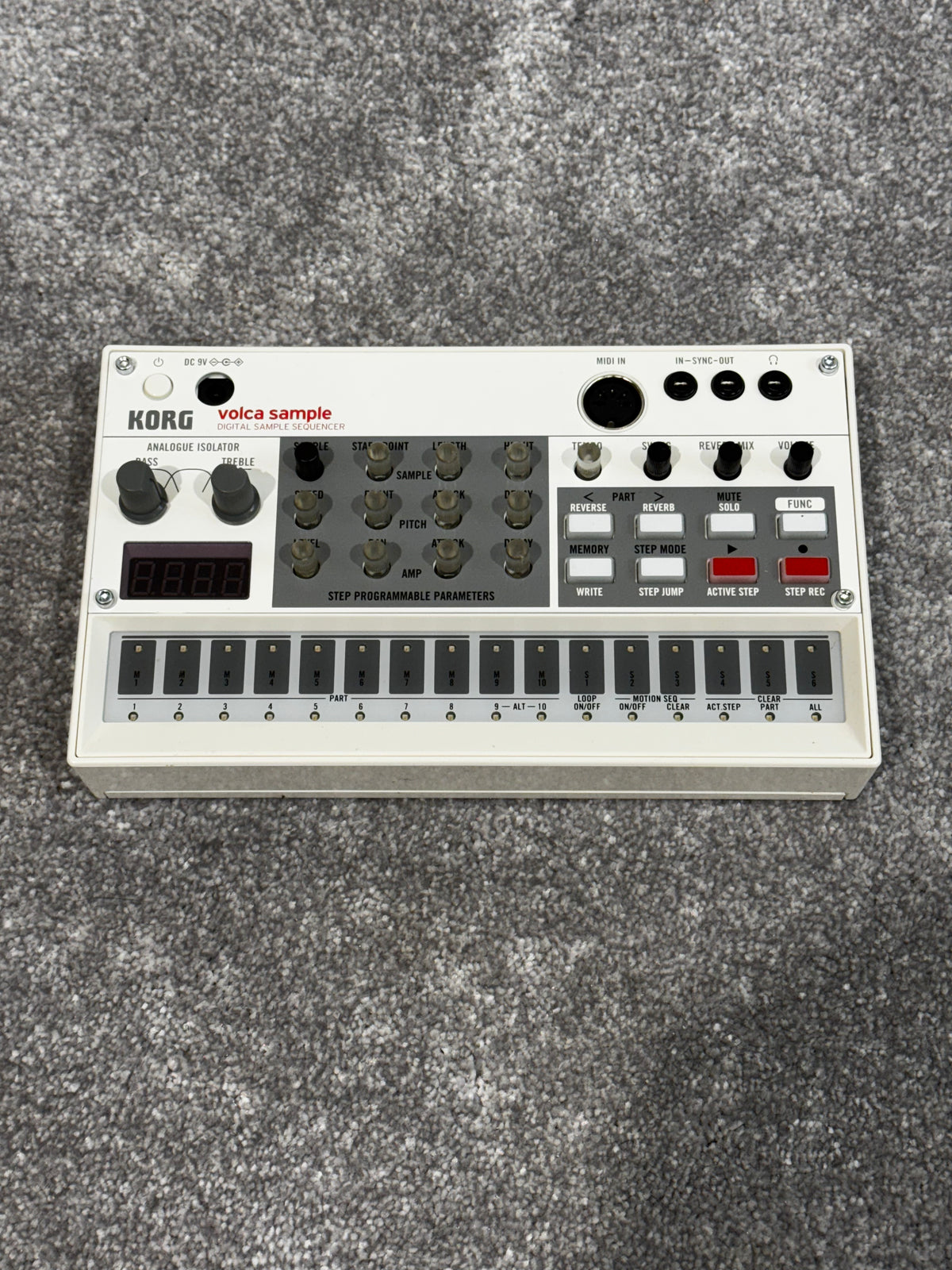 Korg Volca Sample - Digital Sample Sequencer Built in Effects