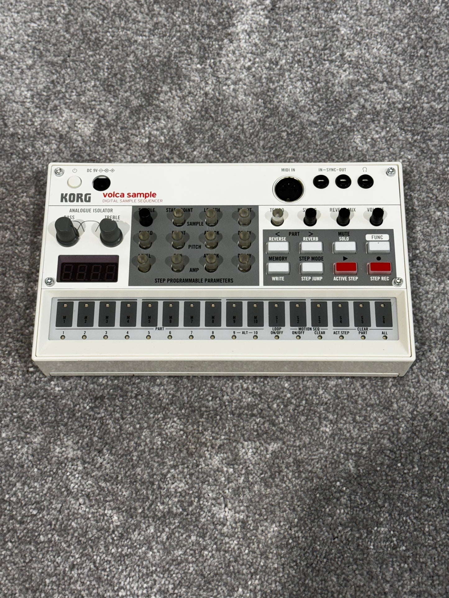 Korg Volca Sample - Digital Sample Sequencer Built in Effects
