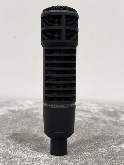 Electro-Voice EV RE20-Black - Dynamic Grand Diaphragm Microphone - Open Box New