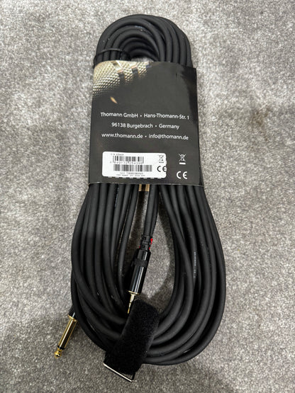 Pro Snake TPY 2060 KPP 2x 6.3mm Mono to 3.5mm Stereo Y Cable
