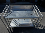 DJ Console Stand - Aluminum TRSS Truss Stand 2 Shelves Lite Console - Image 1