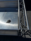 DJ Console Stand - Aluminum TRSS Truss Stand 2 Shelves Lite Console - Photo 3