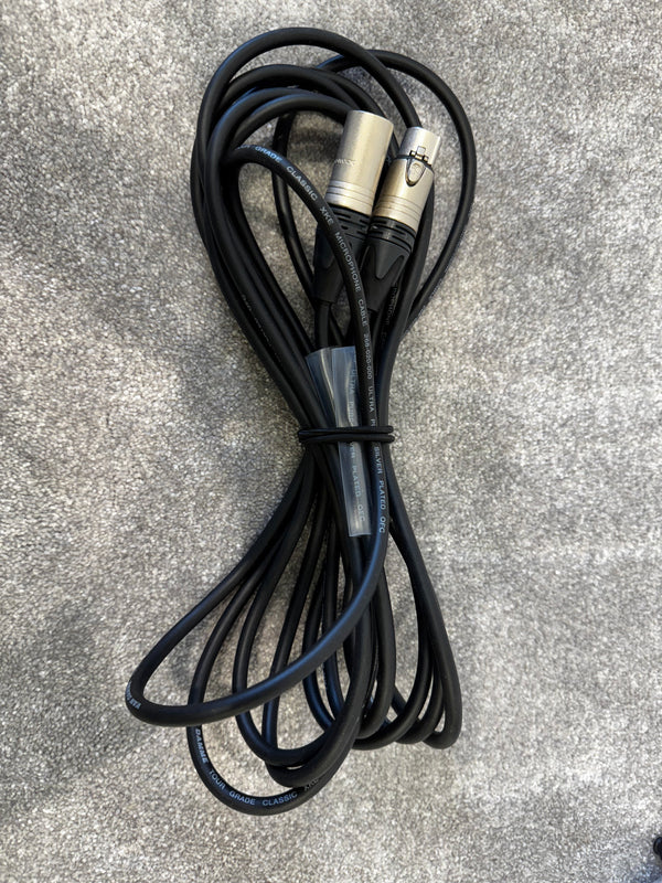 Van Damme - 5m Tour Grade XKE Classic Microphone XLR Cable in Black