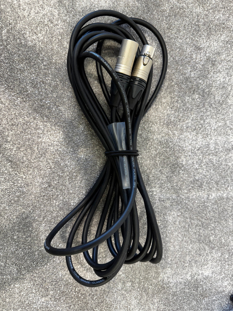 Van Damme - 5m Tour Grade XKE Classic Microphone XLR Cable in Black - Image 1