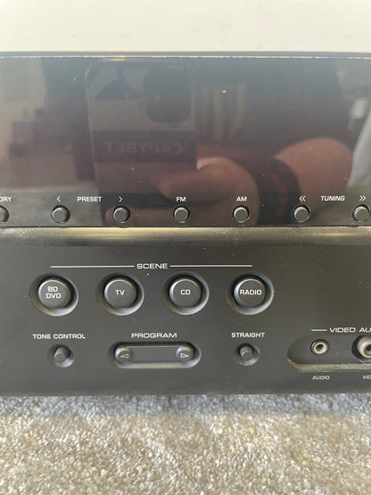 Yamaha RX-V375 - 5.1-Channel AV Receiver - Good w/ Remote Control
