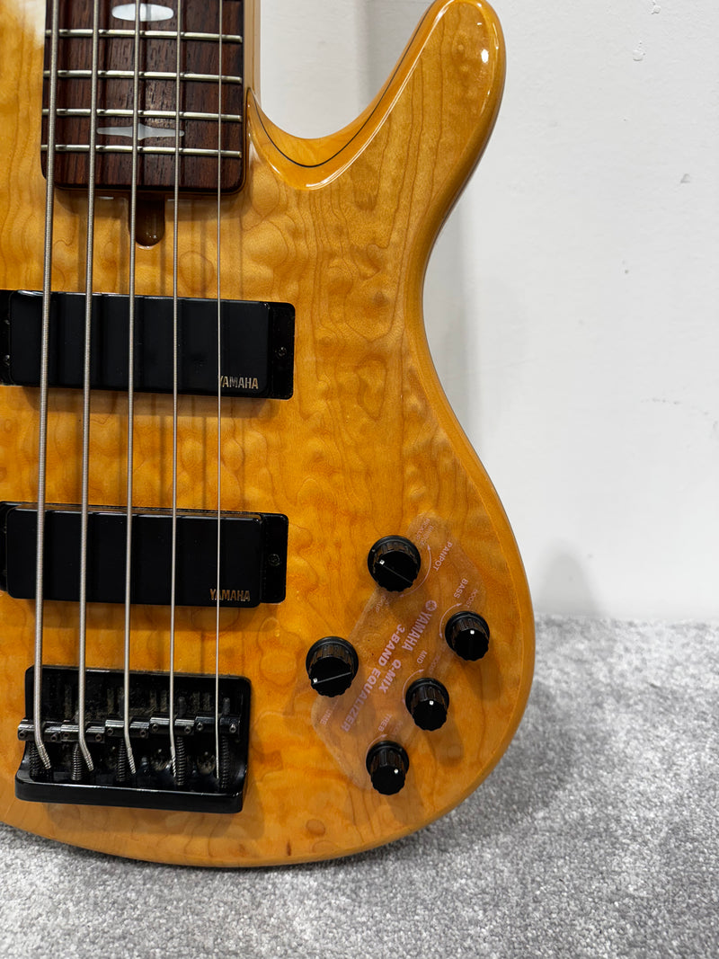 Yamaha TRB1005 5-string Bass Guitar with Chord Soft Case - Image 5