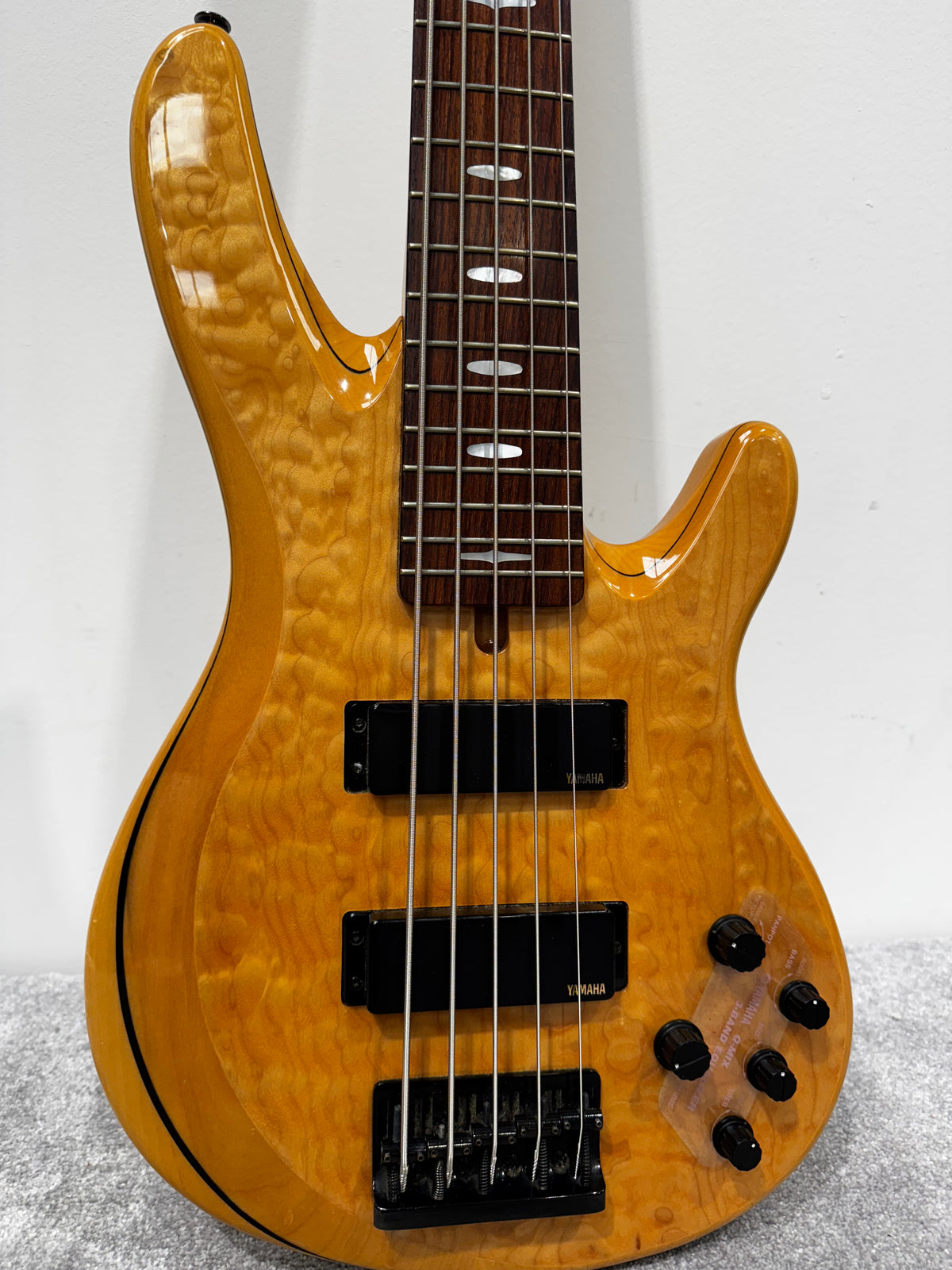 Yamaha TRB1005 5-string Bass Guitar with Chord Soft Case