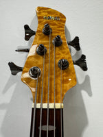 Yamaha TRB1005 5-string Bass Guitar with Chord Soft Case - Image 9