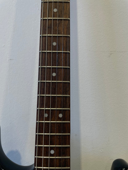 Fender Squier Stratocaster Indonesia - Black, Rosewood Neck w/ Soft Case - Very Good