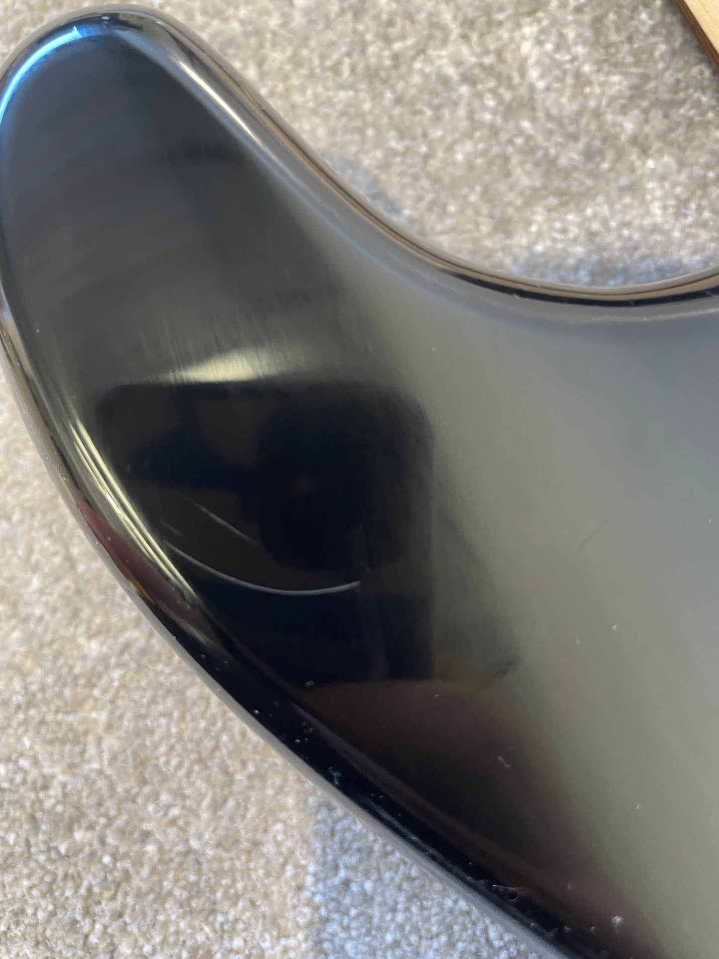 Fender Squier Stratocaster Indonesia - Black, Rosewood Neck w/ Soft Case - Very Good