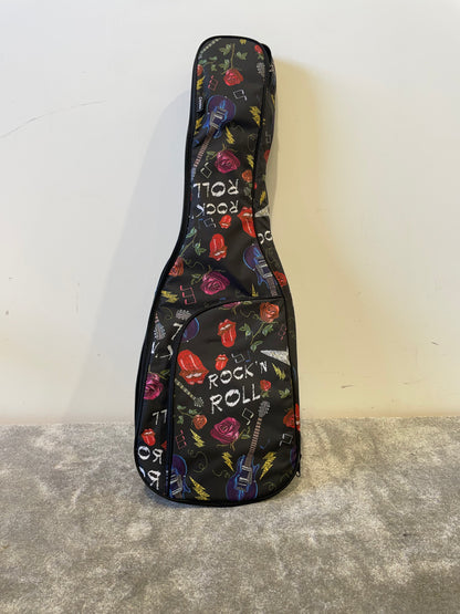 Fender Squier Stratocaster Indonesia - Black, Rosewood Neck w/ Soft Case - Very Good