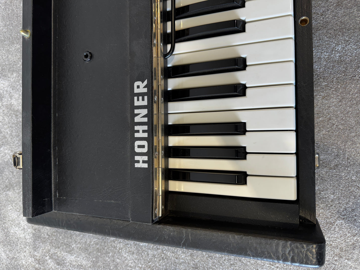 Hohner Pianet T Electro-Mechanical Keyboard designed by Ernst Zacharias