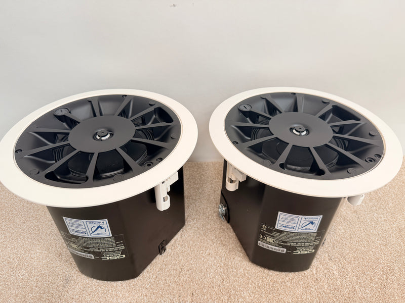 QSC AD-C6T-WH - Ceiling Loudspeakers (Pair - White) - Like New w/ Original Box & Installation Kit - image 5
