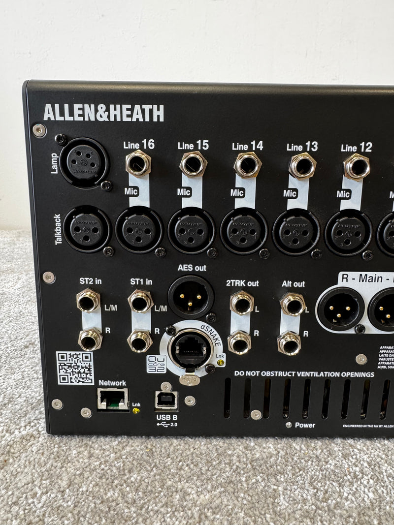 Allen & Heath QU-PAC Compact Digital Mixer - Touchscreen Control - Excellent w/ Soft Case - Image 12