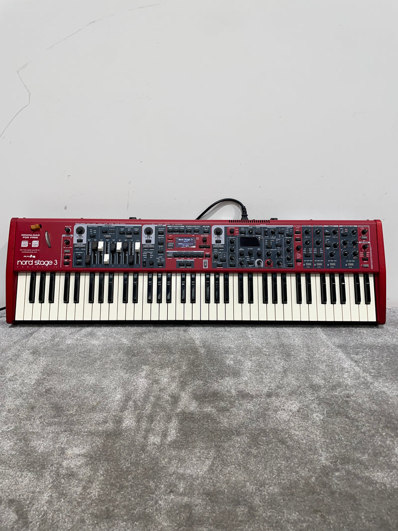 Nord Stage 3 Compact - 73-Key Semi Weighted Action - Excellent w/ Original Box and Expression Pedal - Image 1