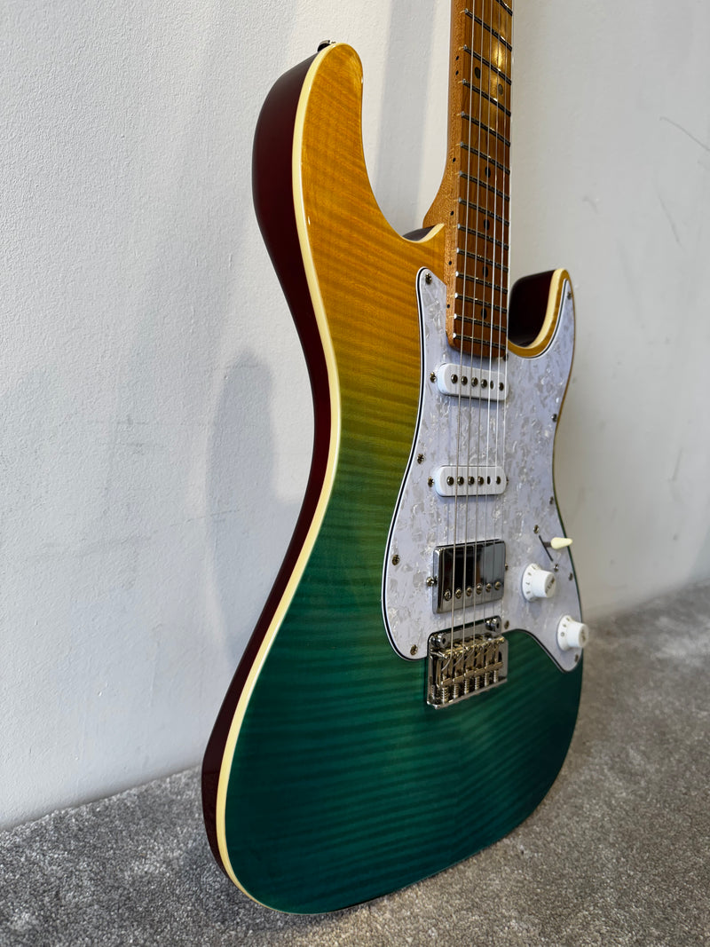 Jet JS-450 TBS Strat Style Electric Guitar - HSS Pickup Configuration - Image 6