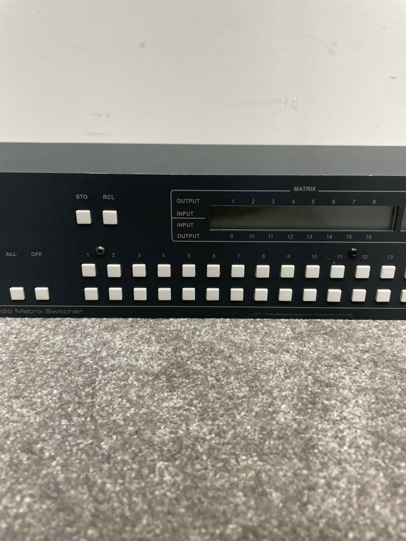 Kramer Vs-1616a Stereo Audio Matrix Switcher - Audio Equipment - 16x16 Matrix, Stereo Audio - Very Good - Image 4
