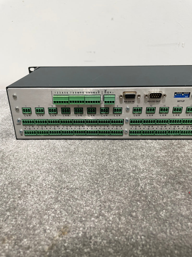Kramer Vs-1616a Stereo Audio Matrix Switcher - Audio Equipment - 16x16 Matrix, Stereo Audio - Very Good - Image 6
