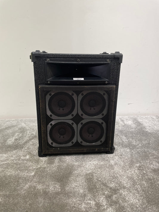 Generic PA Speaker - 4x5" Speaker Cones, Homemade - Very Good