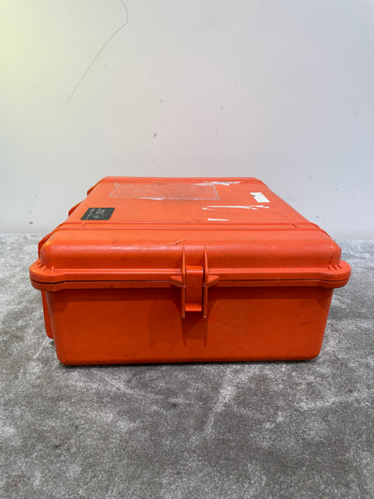 Peli 1600 Protector Case - Orange, Waterproof, Durable - Good