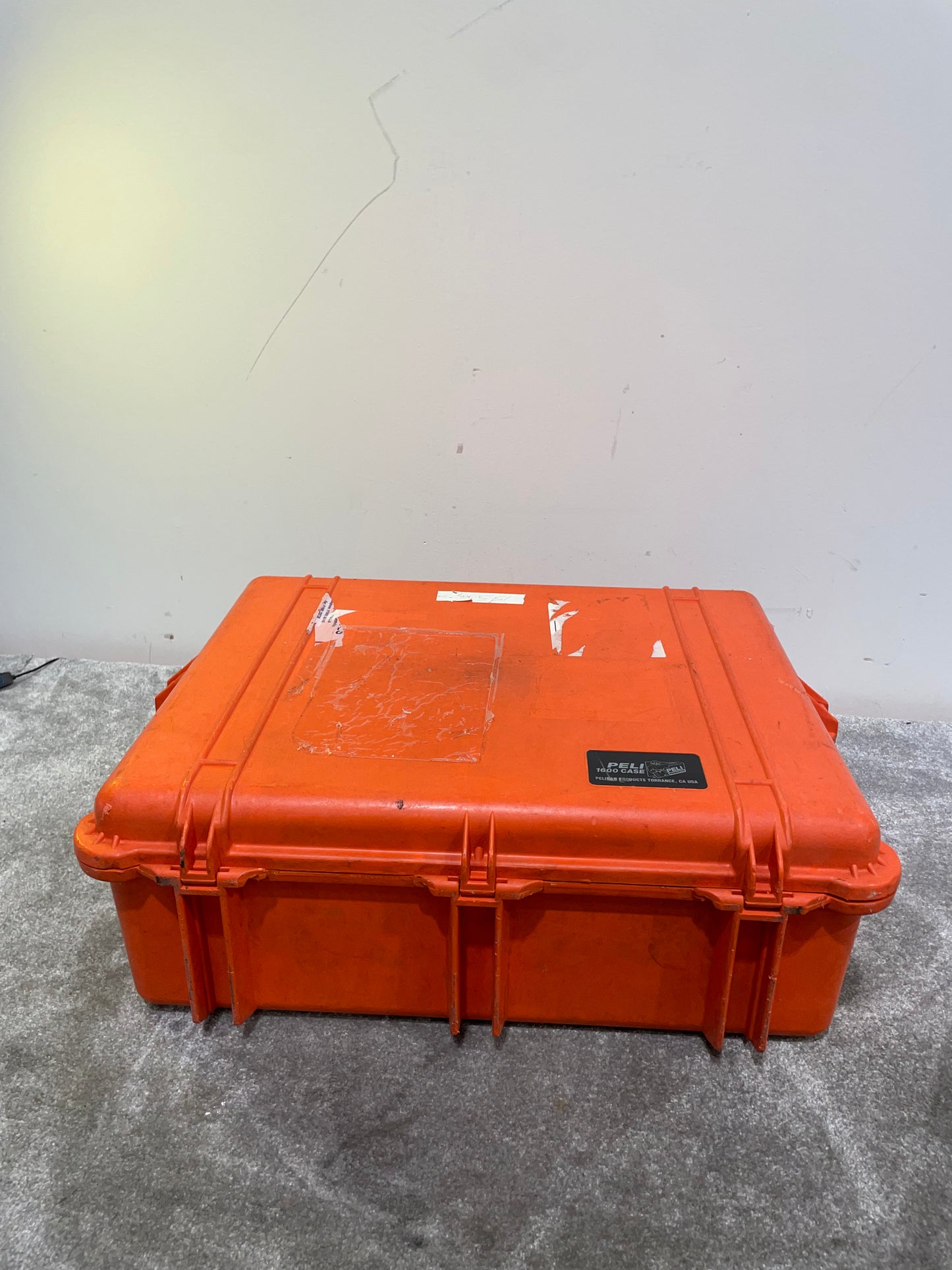 Peli 1600 Protector Case - Orange, Waterproof, Durable - Good