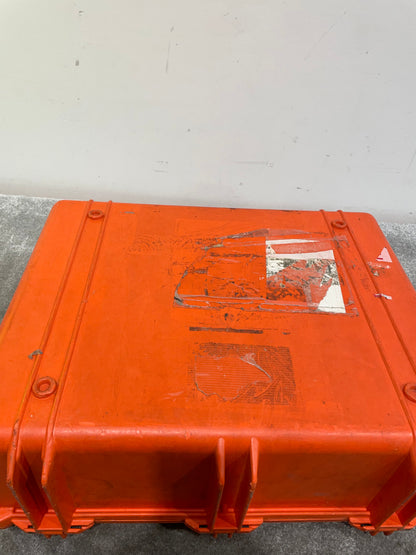 Peli 1600 Protector Case - Orange, Waterproof, Durable - Good