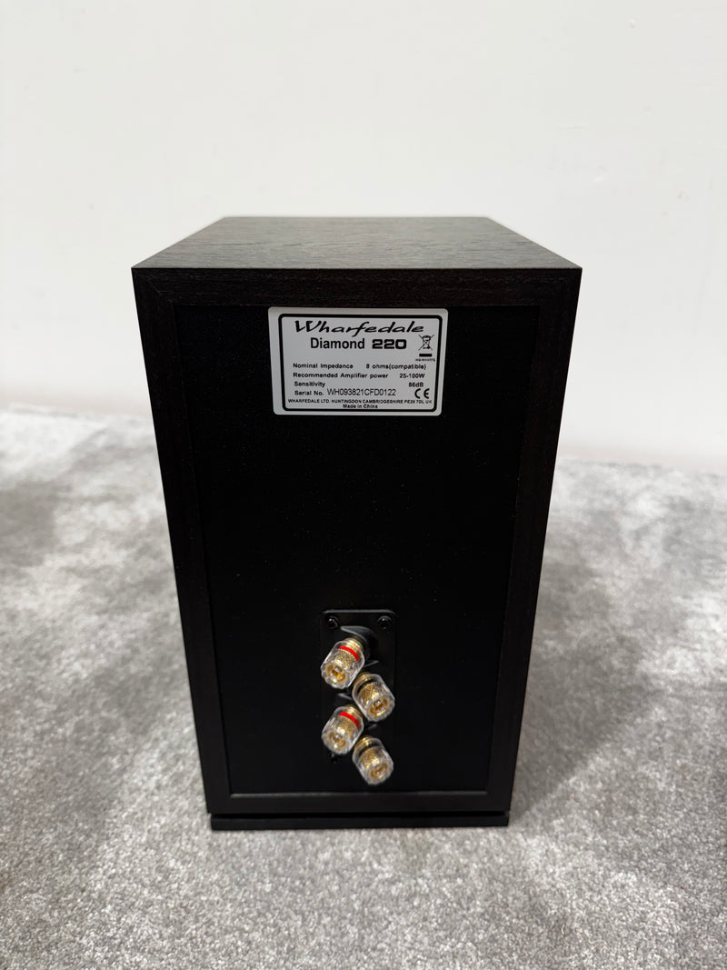 Wharfedale Diamond 220 - Bookshelf Passive Speakers (Pair) - Excellent - Image 9