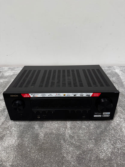 Denon AVR-S660H Integrated Network AV Receiver with Acm1hb Audyssey Setup Microphone