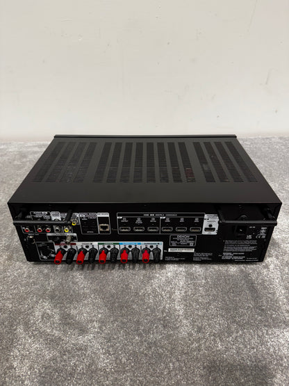 Denon AVR-S660H Integrated Network AV Receiver with Acm1hb Audyssey Setup Microphone