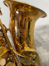 Elkhart Blessing Indiana USA Saxophone - Vintage Style, Gold Lacquer - Good w/ Hard Case & Accessories - Photo 10