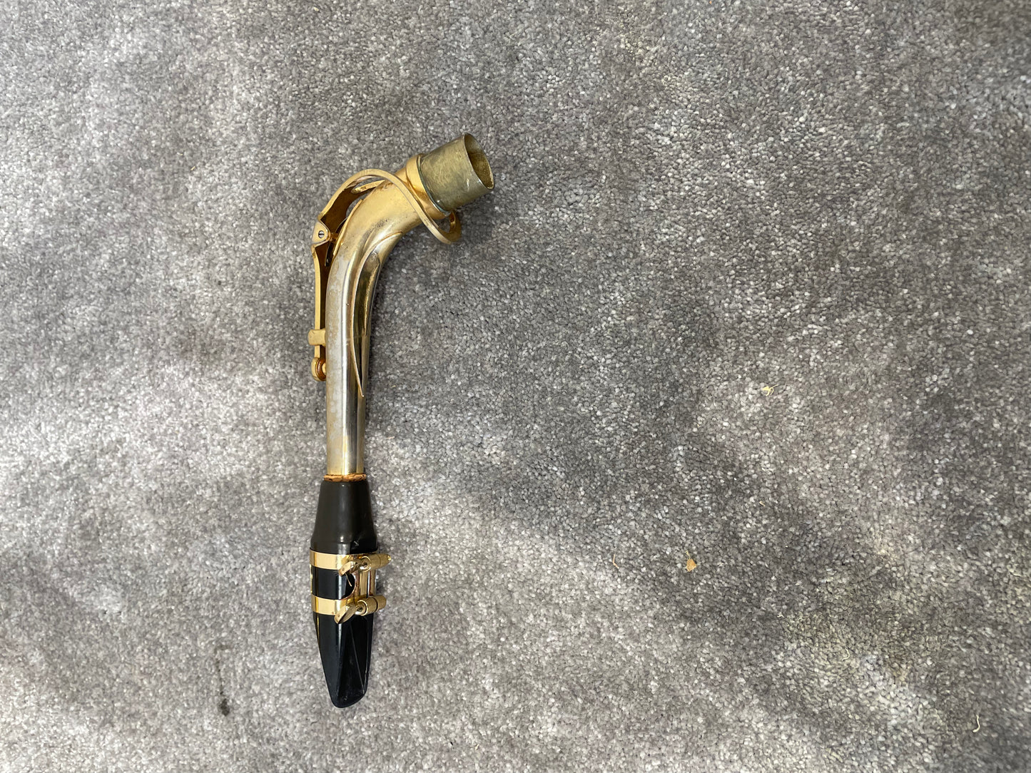 Elkhart Blessing Indiana USA Saxophone - Vintage Style, Gold Lacquer - Good w/ Hard Case & Accessories