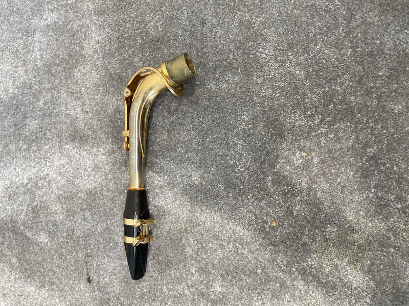 Elkhart Blessing Indiana USA Saxophone - Vintage Style, Gold Lacquer - Good w/ Hard Case & Accessories - Image 11