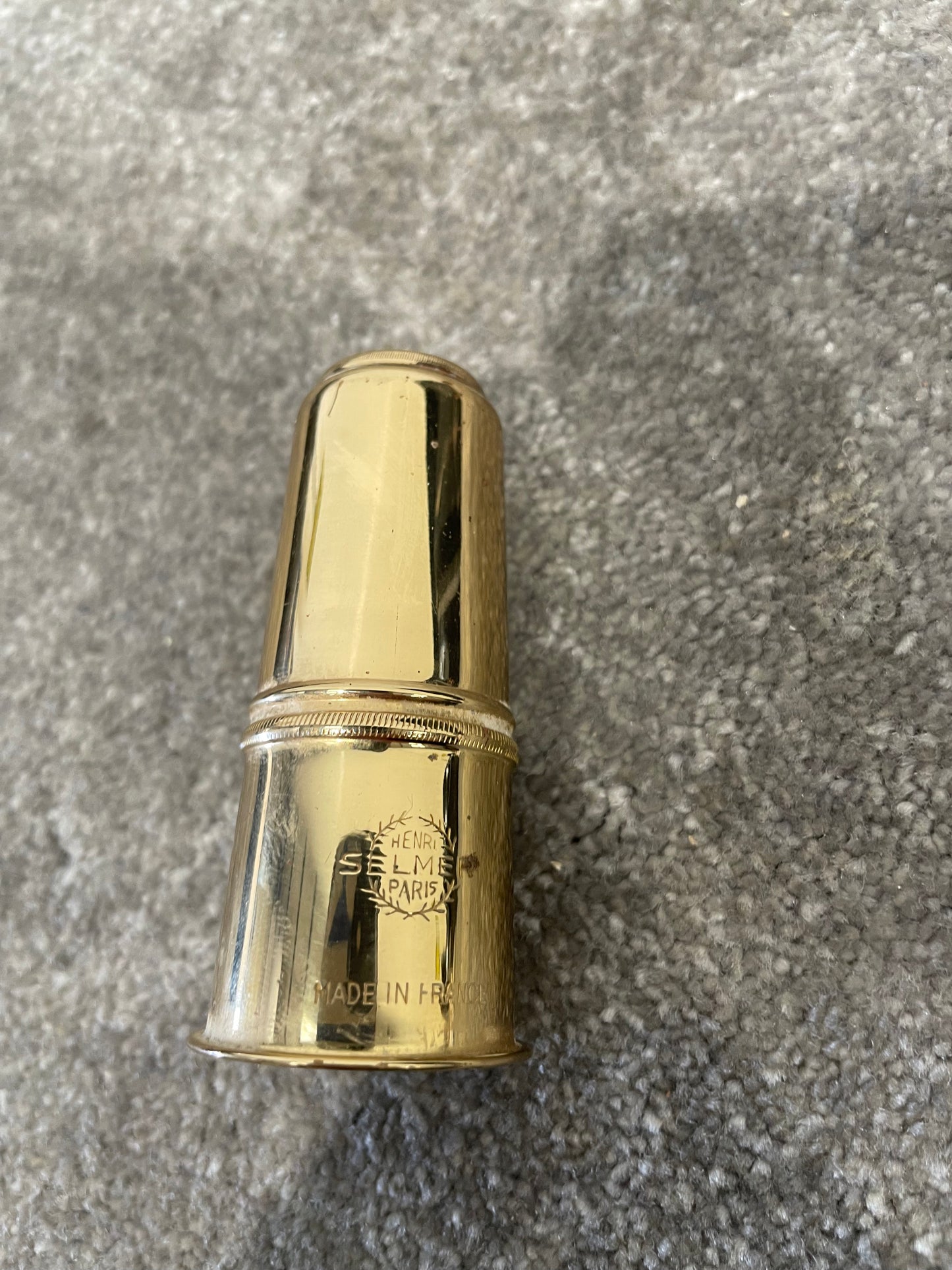 Elkhart Blessing Indiana USA Saxophone - Vintage Style, Gold Lacquer - Good w/ Hard Case & Accessories