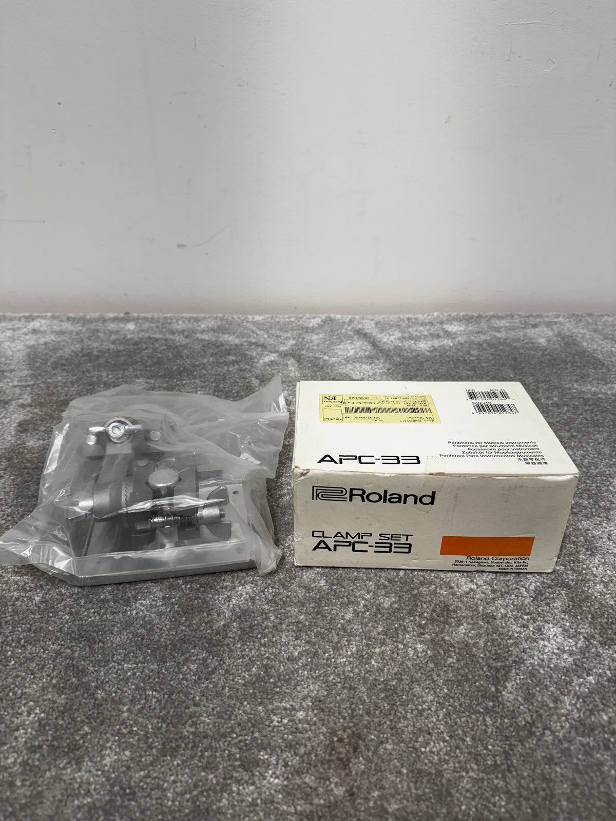 Roland APC-33 Clamp Set - New in Box