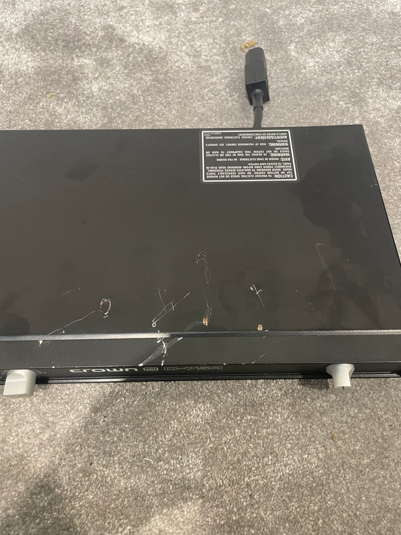 Crown D-75A Pre-Amplifier - High-Quality Audio, Versatile - Good w/ Adapter - Image 3