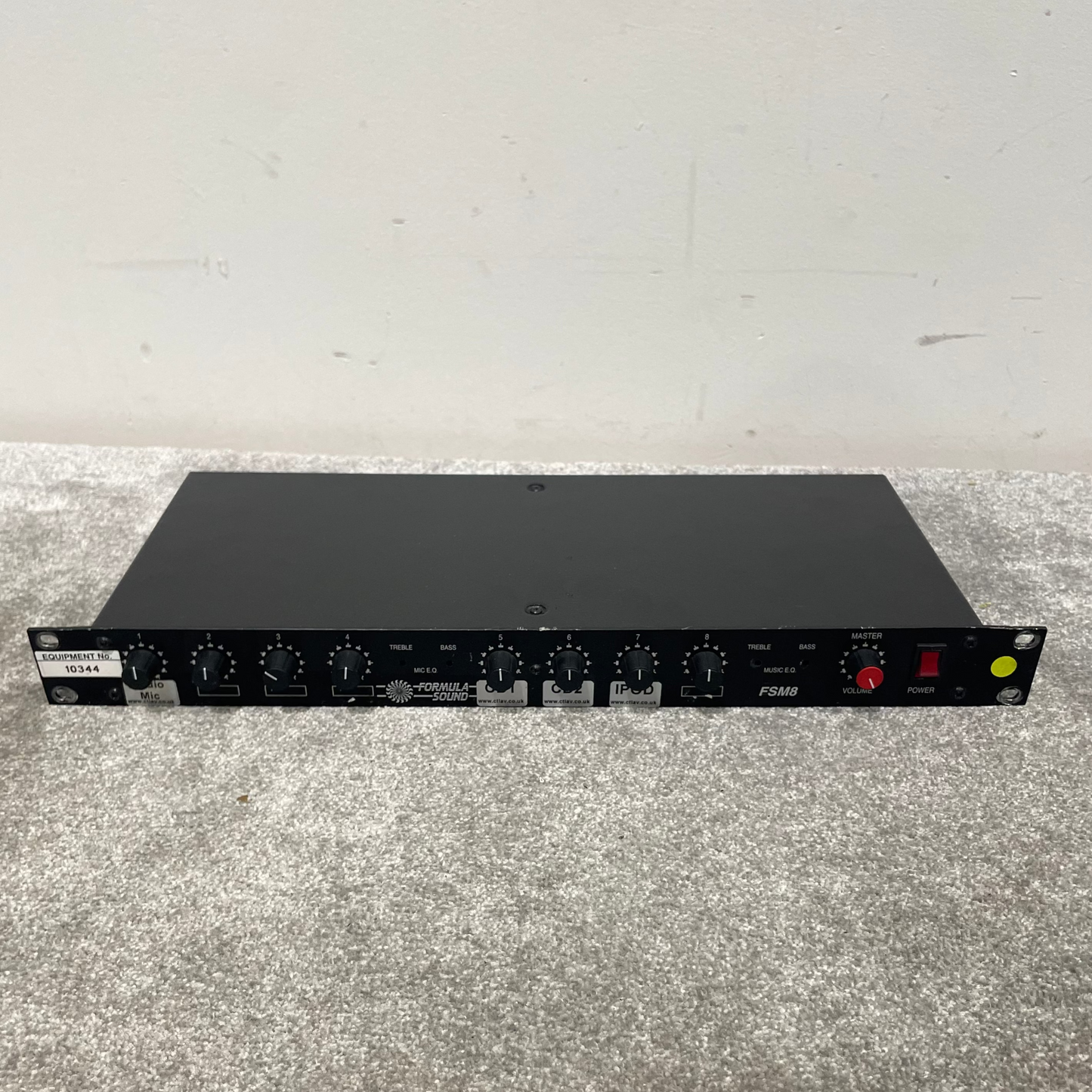 Formula Sound FSM8 8 Channel Mixer - Compact Design, Versatile Mixing - Very Good