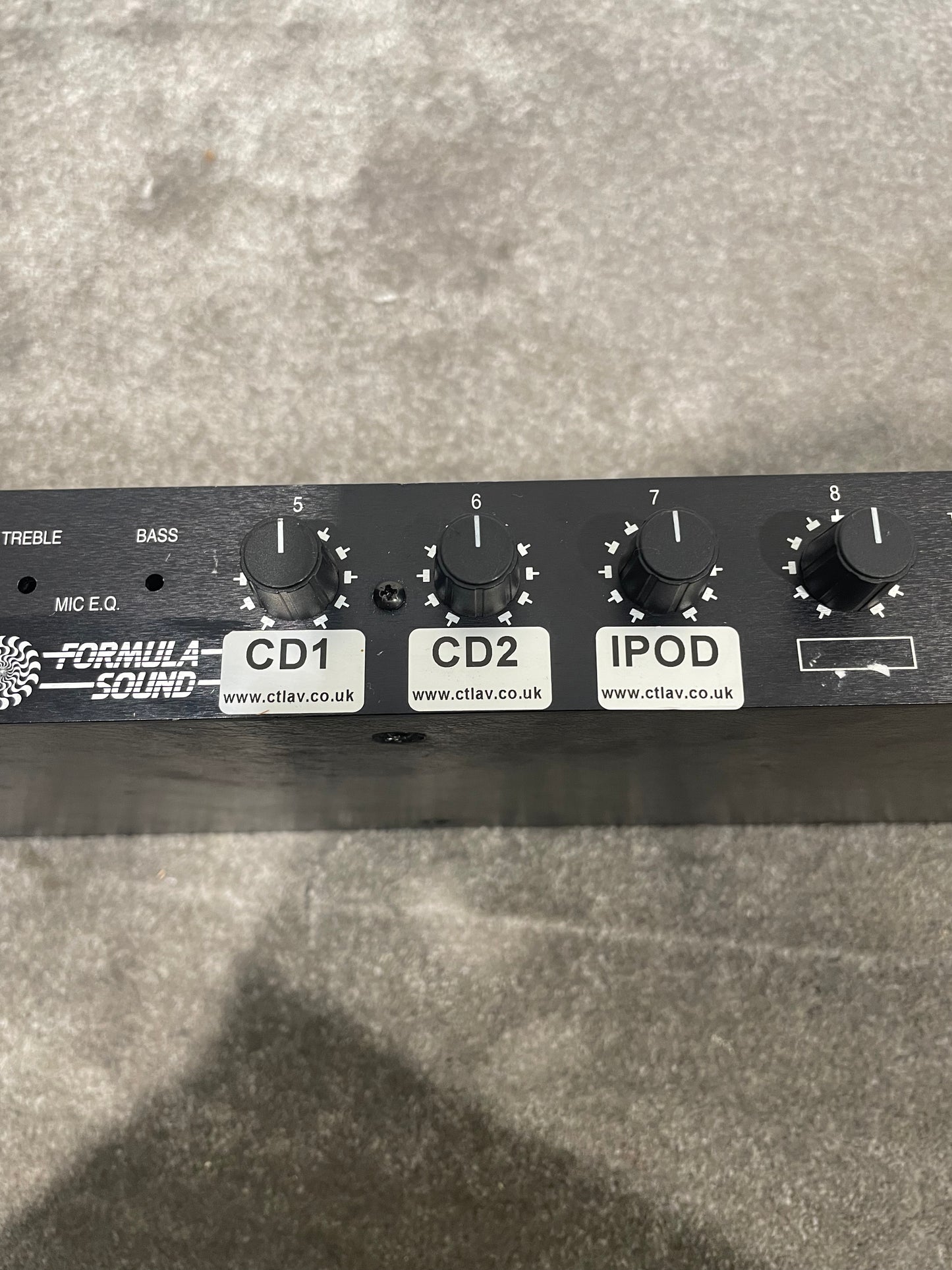 Formula Sound FSM8 8 Channel Mixer - Compact Design, Versatile Mixing - Very Good