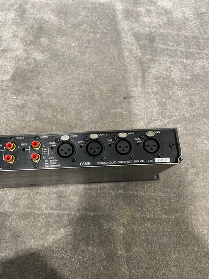 Formula Sound FSM8 8 Channel Mixer - Compact Design, Versatile Mixing - Very Good