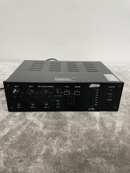 Adastra A-56 Amplifier - 560W Output, 2U Rackmount - Good w/ Power Supply