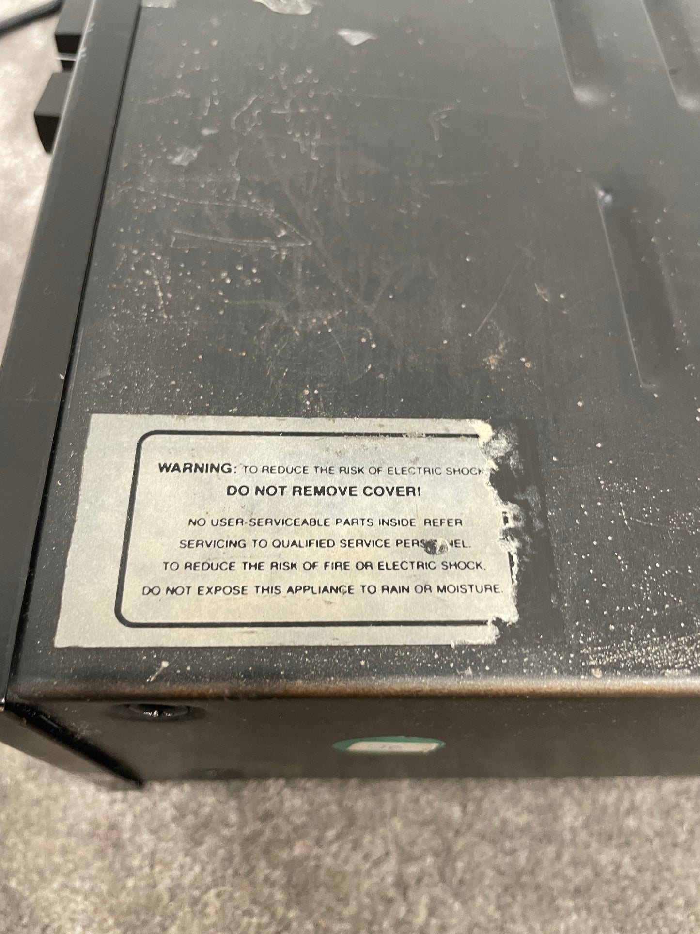 Adastra A-56 Amplifier - 560W Output, 2U Rackmount - Good w/ Power Supply