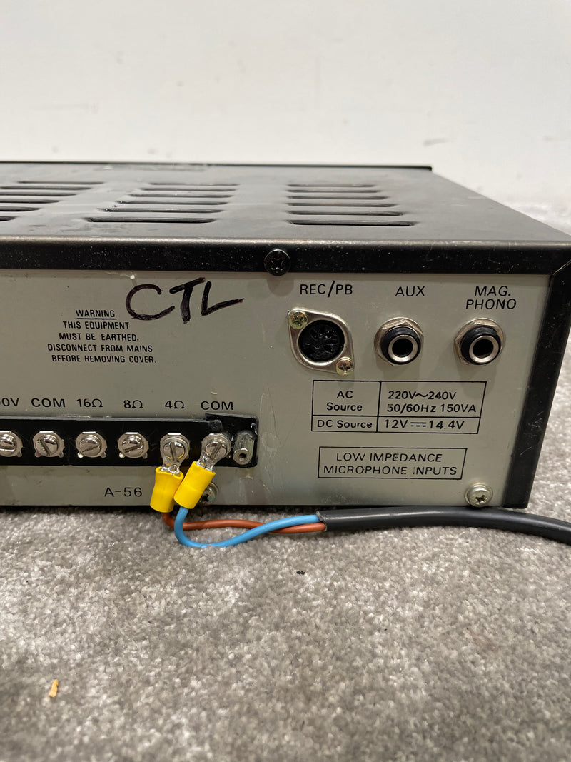 Adastra A-56 Amplifier - 560W Output, 2U Rackmount - Good w/ Power Supply - Image 5
