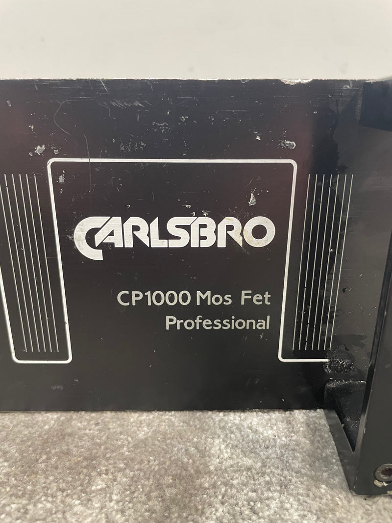 Carlsbro CP1000 – Mos Fet Power Amplifier – Good w/ Power Supply - Image 10