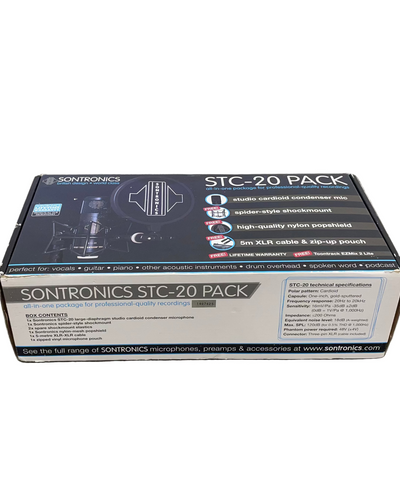 Sontronics STC-20 Pack - Diaphragm Condenser Microphone - Excellent w/ Original Box & Accessories