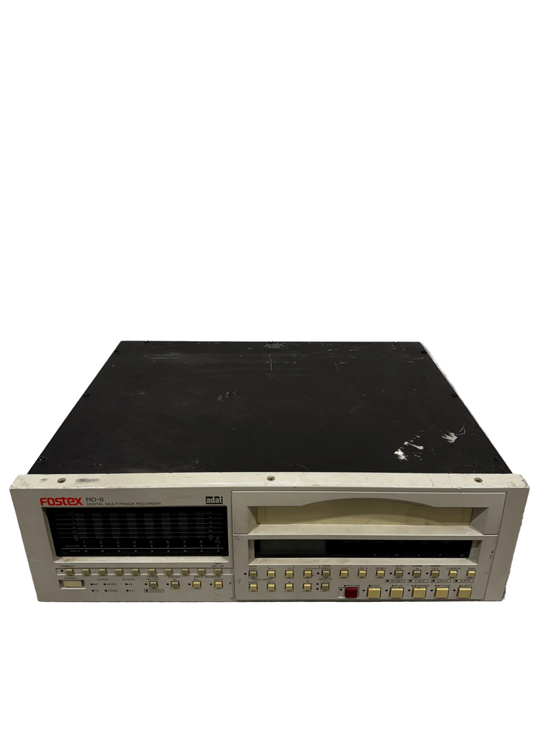 Fostex RD-8 – Digital Multitrack Recorder w/ Model 8312 Remote Control – Good - Image 1