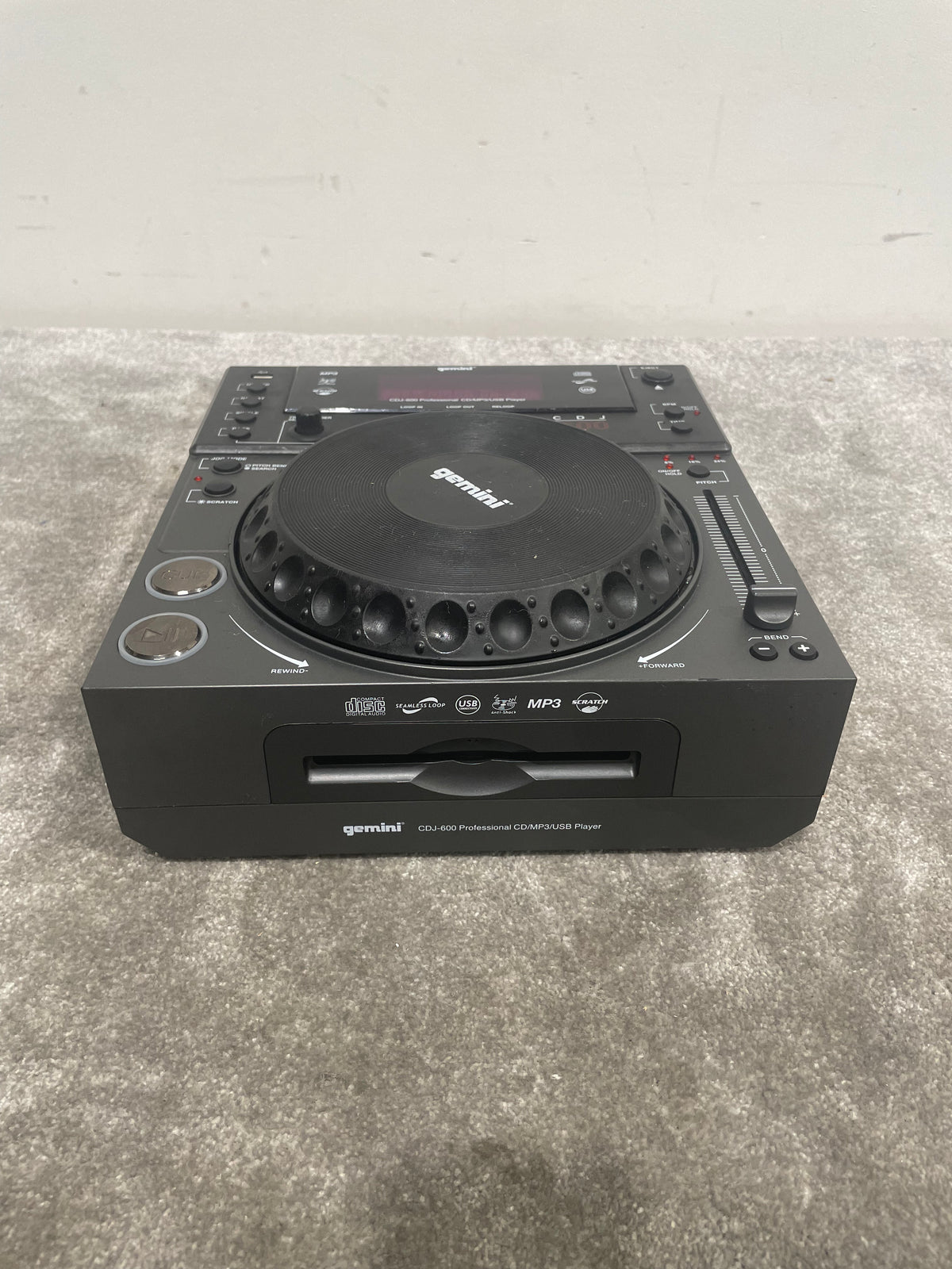 Gemini CDJ-600 – CD/MP3 DJ Player – Good
