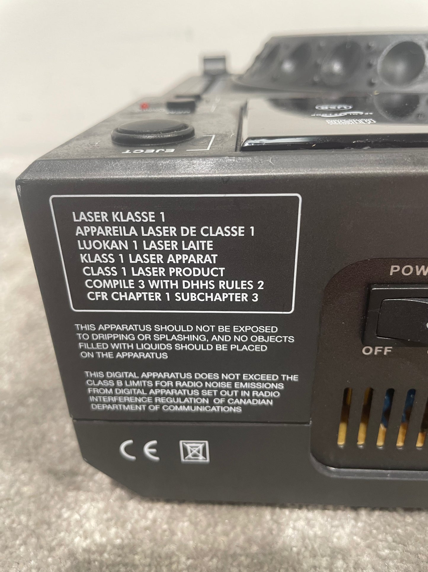 Gemini CDJ-600 – CD/MP3 DJ Player – Good
