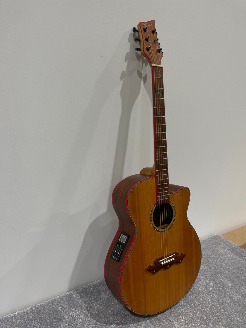 Lindo Dragon Electro Acoustic Guitar - Professionally Setup - Image 6