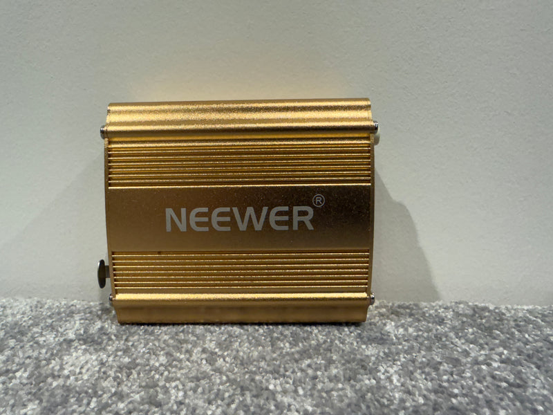 Neewer 48v Phantom Power Supply - Audio Equipment - 48v Power, XLR Inputs - Open Box w/ Original Box & Power Supply - Image 4